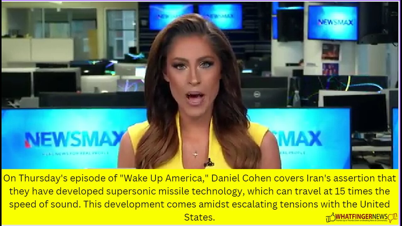 On Thursday's episode of "Wake Up America," Daniel Cohen covers Iran's assertion