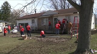 Renovating abandoned homes for area homeless veterans