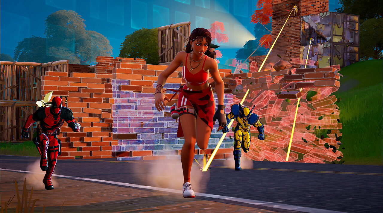 RUNNING AWAY FROM DA REMIX - #Fortnite Livestream