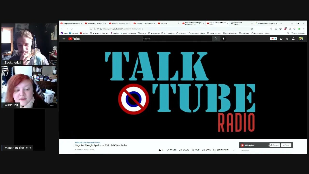 Reaction: Negative Thought Syndrome PSA | TalkTube Radio