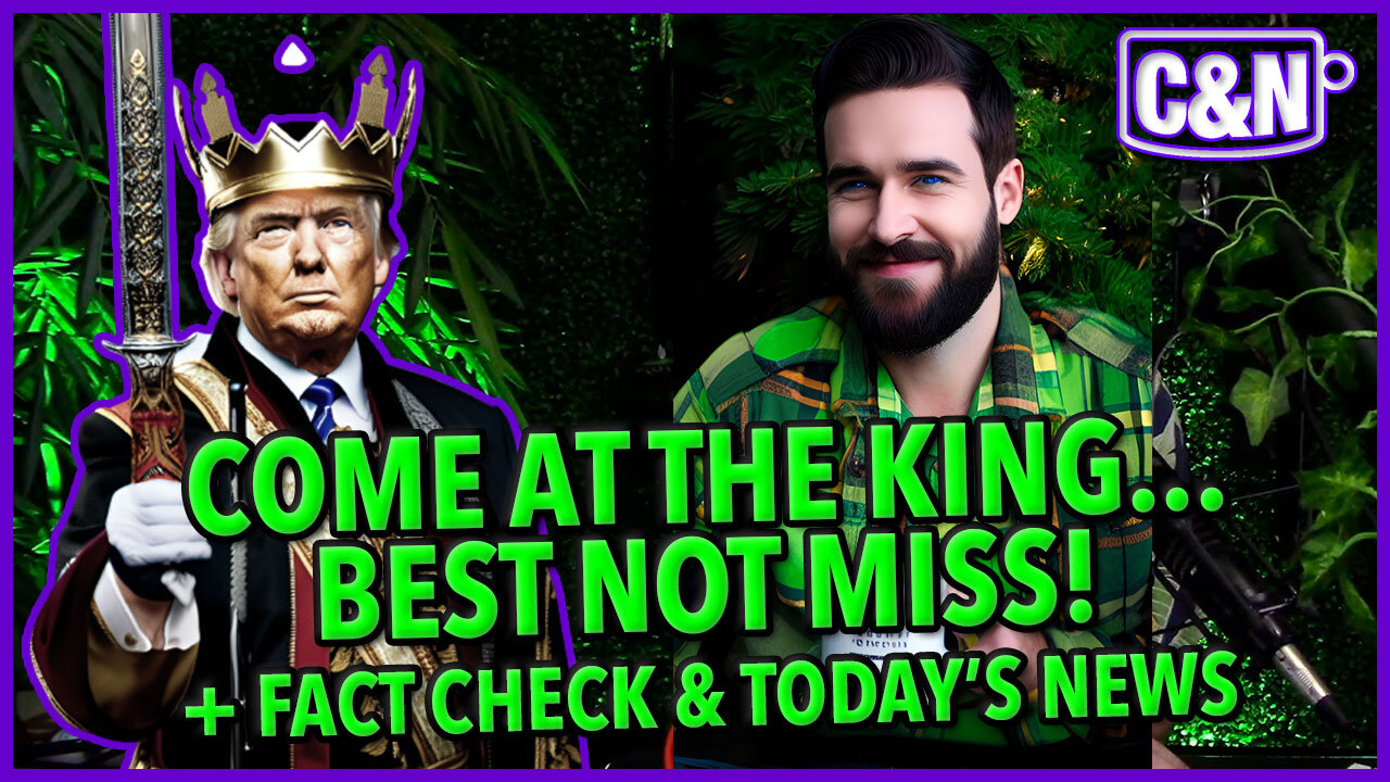 You Come At The King- You Best Not Miss 🔥 Fact Check + News ☕ Live Show 03.31.23 #factcheck #trump