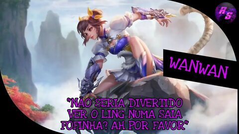 ELA NÃO ESTÁ TÃO FORTE MAIS • WANWAN GAMEPLAY | Mobile Legends