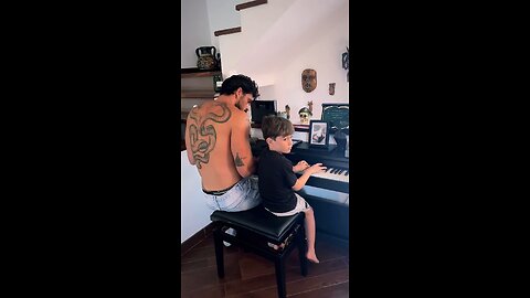 MICHELE MORRONE WITH SON 🥺♥️ 