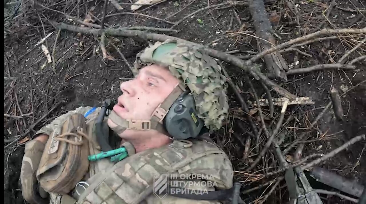 ASSAULT on Russian positions by Ukraine's 3rd OShBr