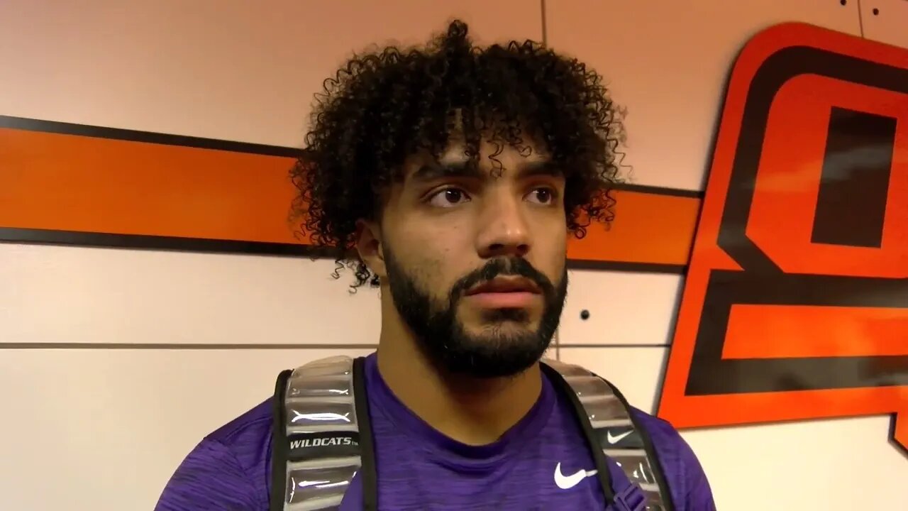 Kansas State Football | Kobe Savage Postgame Interview | Oklahoma State 29, K-State 21