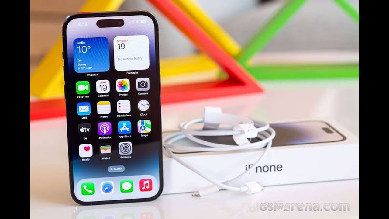 I phone 14 pro ( Silver) Unboxing