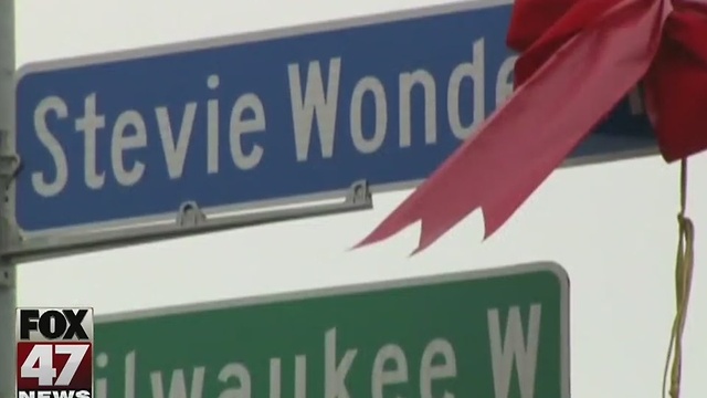 City of Detroit unveils Stevie Wonder Avenue