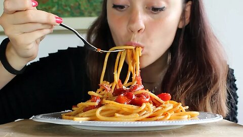 ASMR EATING SOUNDS | REAL ITALIAN PASTA