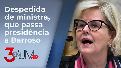 Rosa Weber preside última sessão no STF antes de aposentadoria