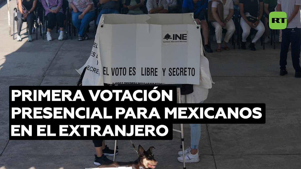 Por primera vez, los mexicanos que están en el extranjero pueden votar de forma presencial