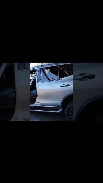 Hillux perde o controle no estacionamento #shorts