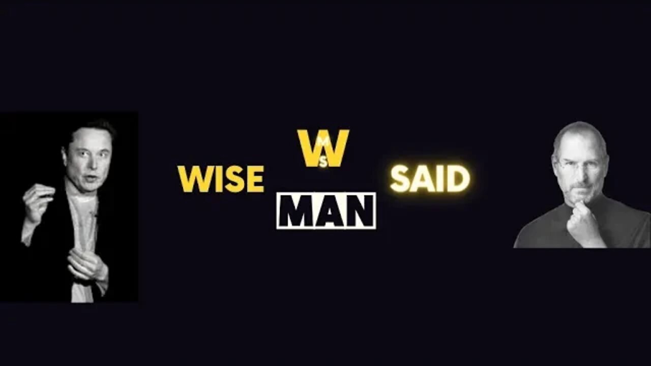 The Wise Man Said