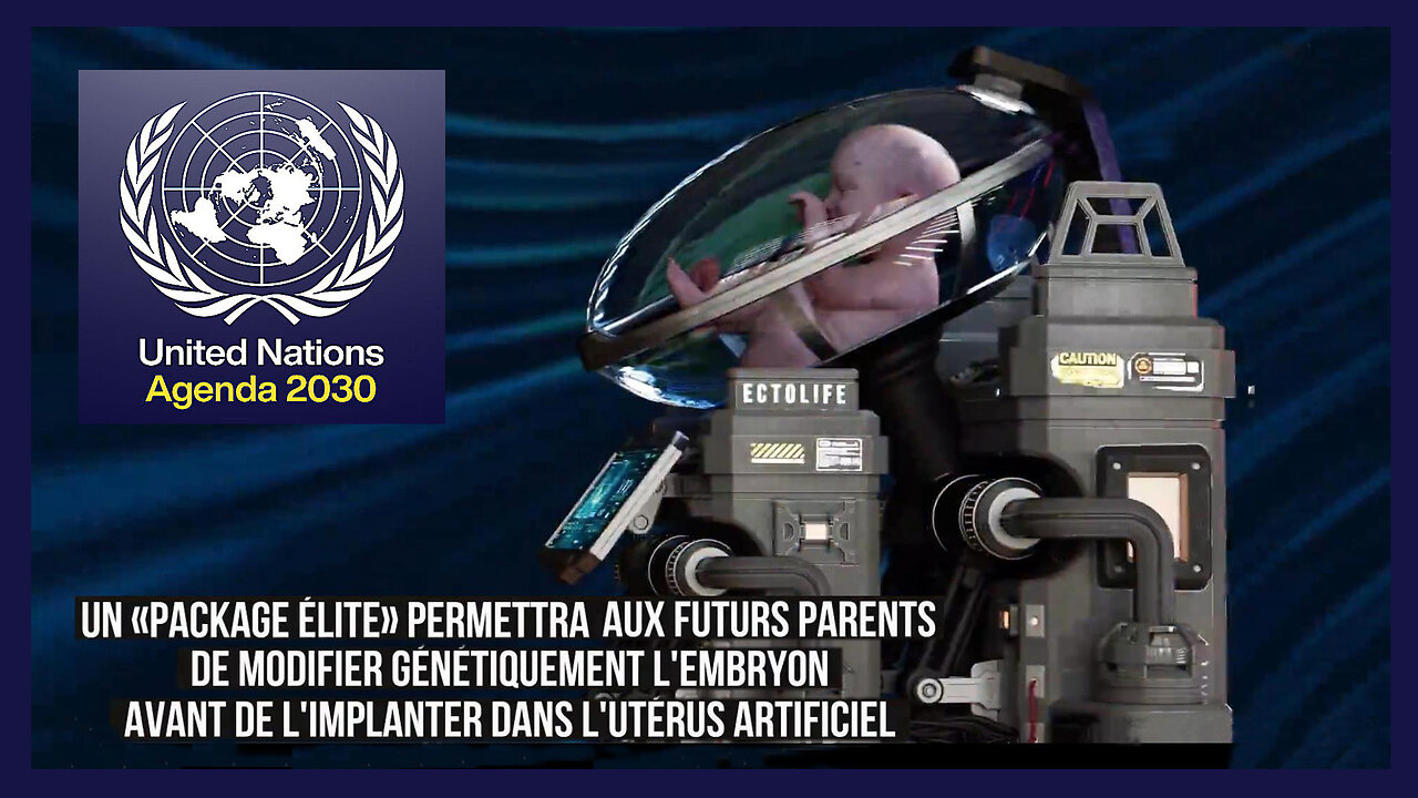 Le "WEF"et l'OMS préparent l'arrivée des "nouveaux venus" 100% "sur mesure" ! (Hd 1080)