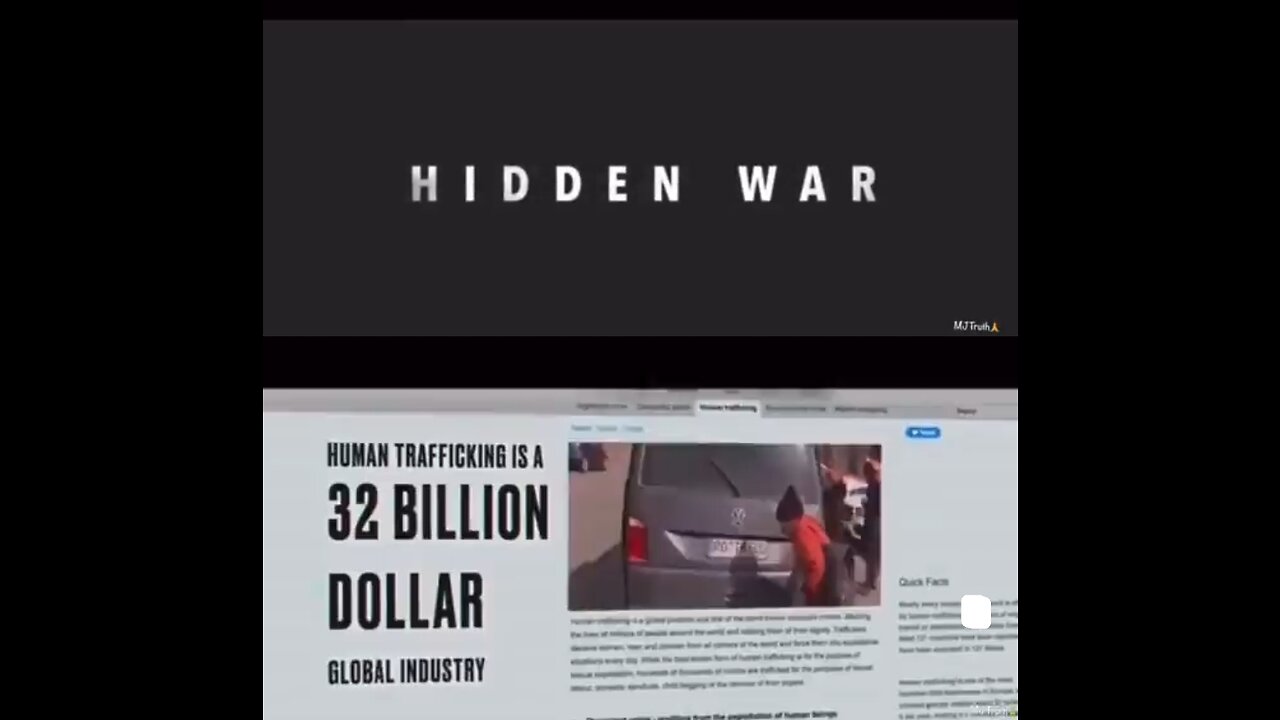 ⚡ THE HIDDEN WAR ⚡ a new documentary about int. child trafficking in Ukraine