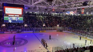 4K National Anthem for Game 5 of the Kelly Cup Finals at Hertz Arena