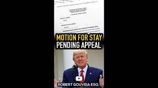 Motion for Stay Pending Appeal #shorts