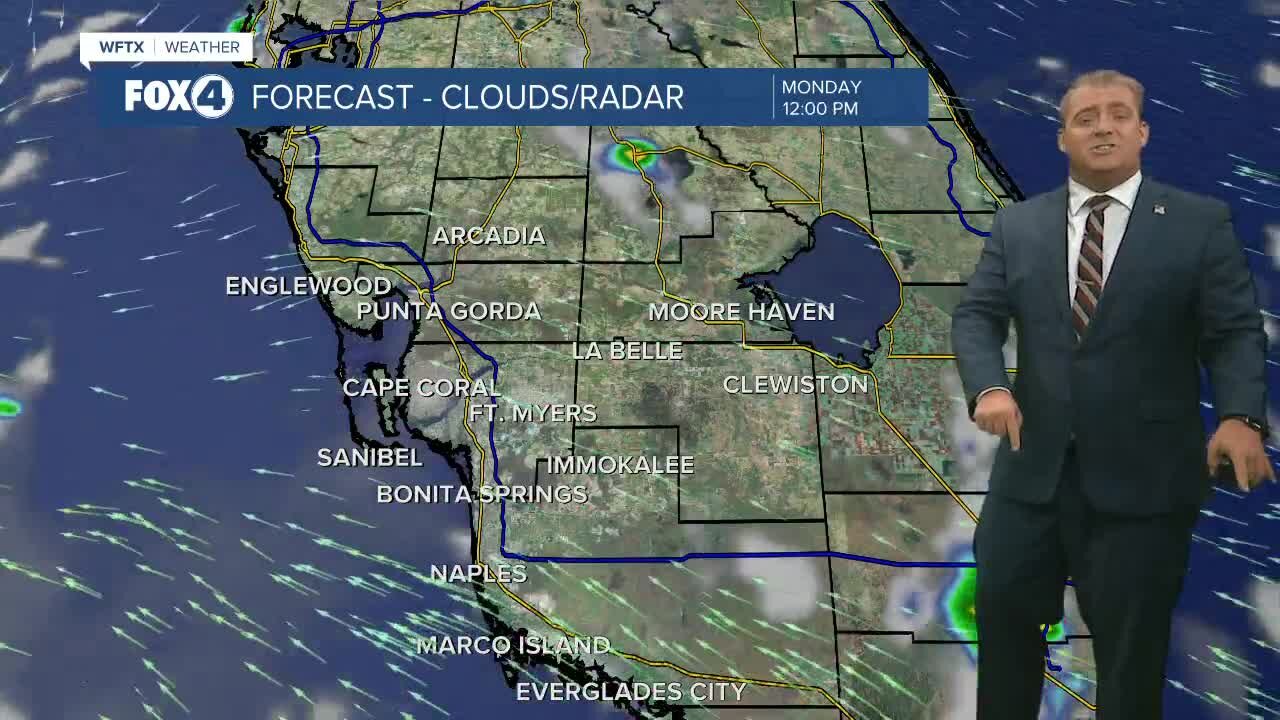 FORECAST: Elevated rain chances continue into next week