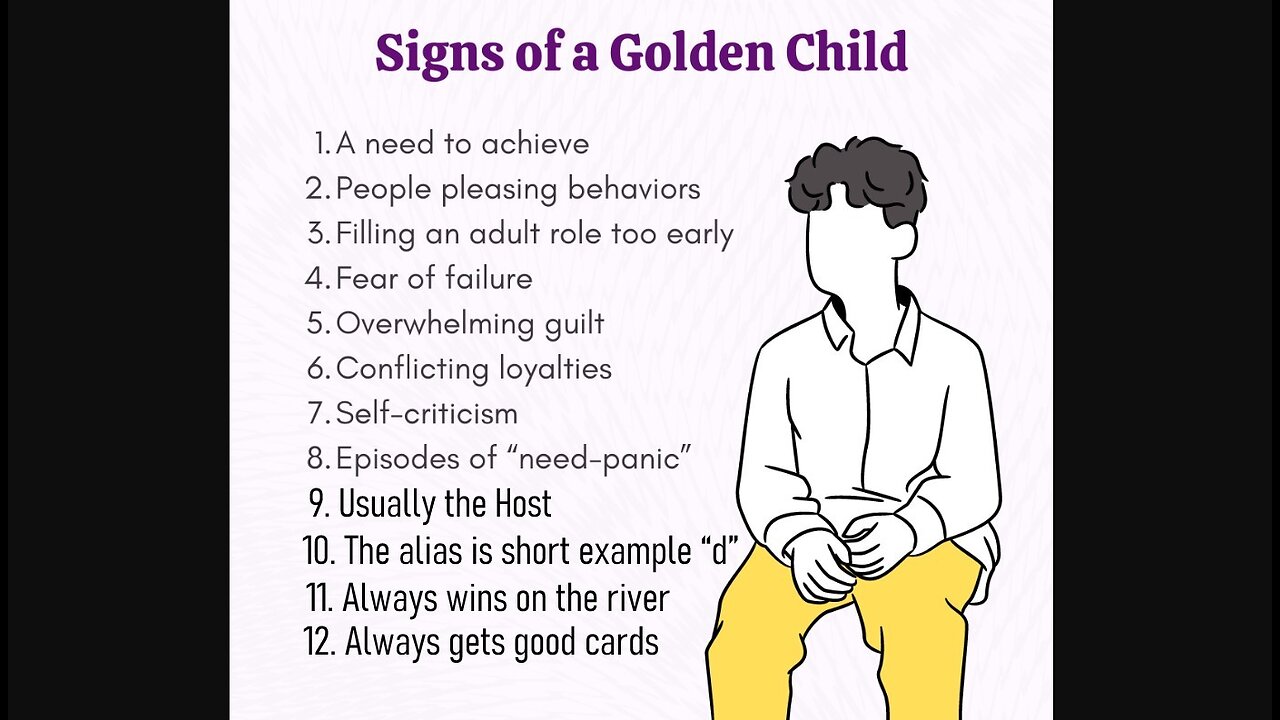 The DD Poker Golden Child Syndrome