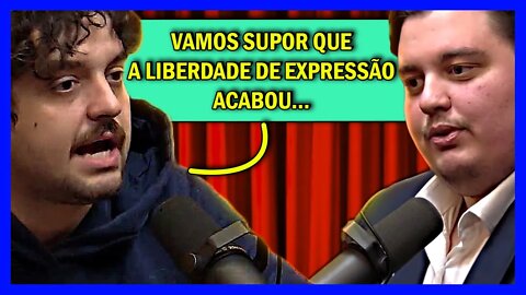 Lucas Ferrugem e Monark Debatem Sobre Liberdade De Expressão #monark #liberdadedeexpressão