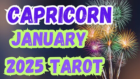 Capricorn ♑️- Time to be self! January 2025 Evolutionary Tarot Reading #capricorn #tarot