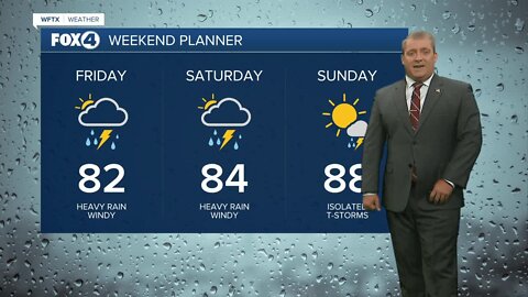 FORECAST: Another round of heavy afternoon storms today