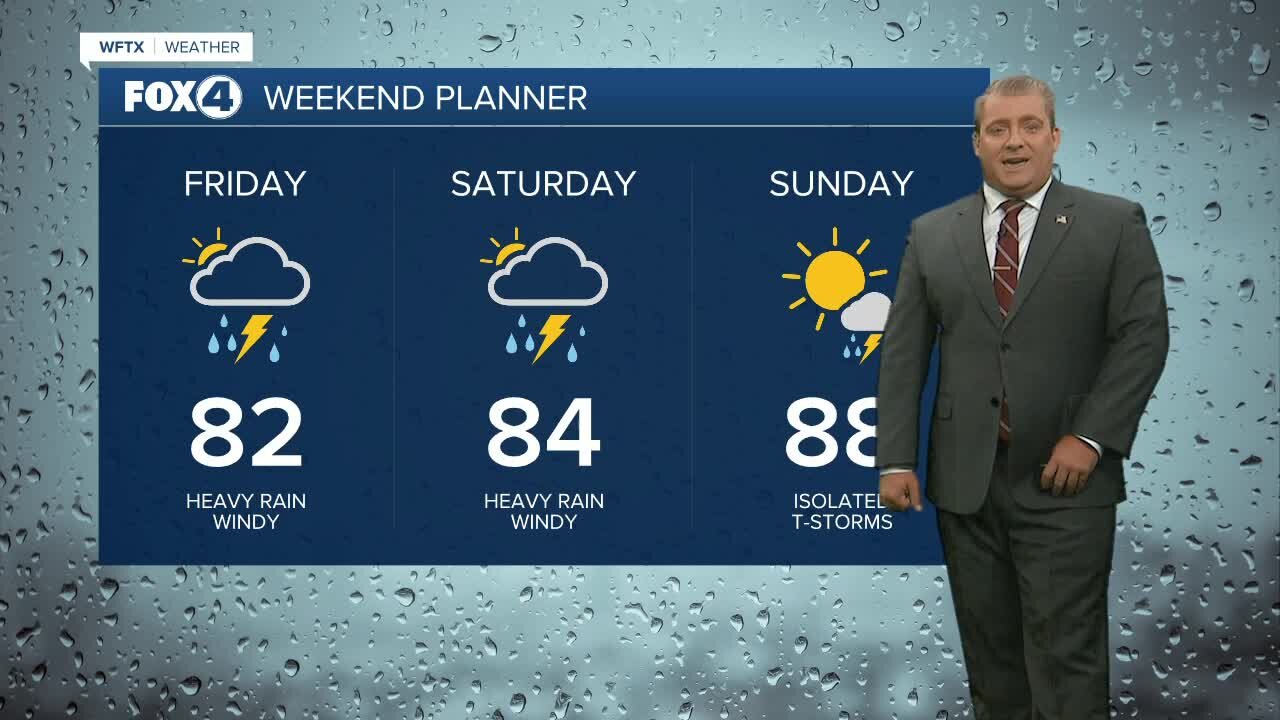 FORECAST: Another round of heavy afternoon storms today