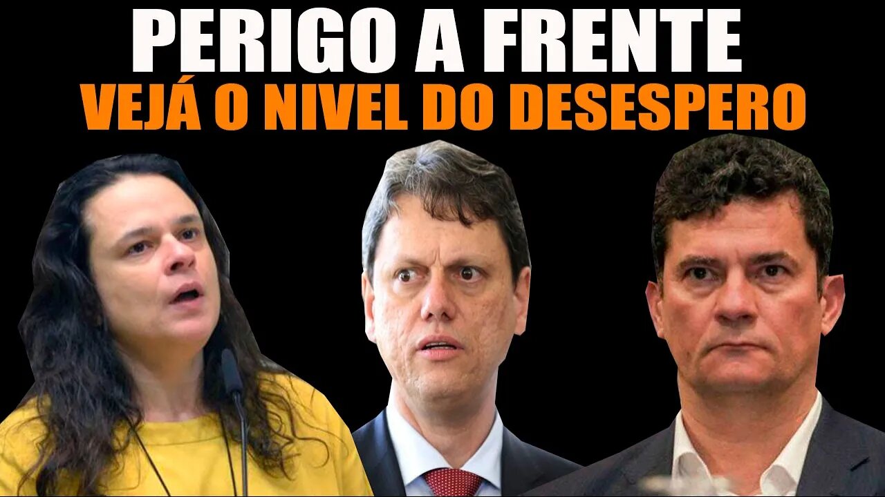 AGORA !! Janaína quer ser vice de Tarcísio - Sergio Moro Vamos arrebentar Bolsonaro