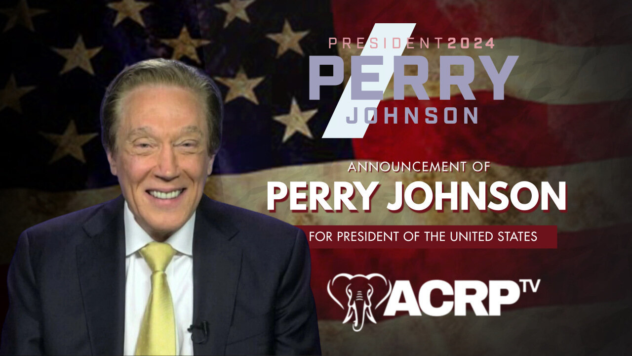 Perry Johnson Announces Presidential Campaign