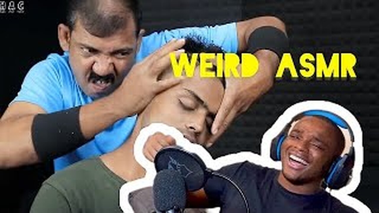 Hilarious Reaction to the Strangest ASMR Massage Ever