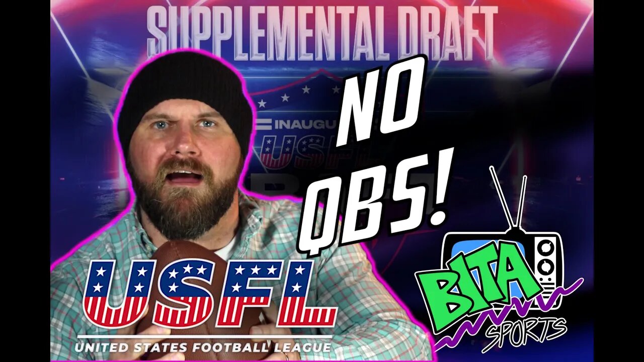 USFL NEWS: USFL Supplemental Draft Results