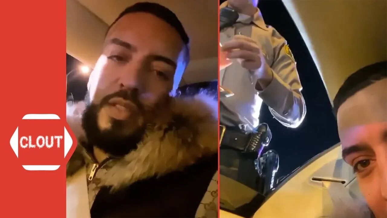 French Montana Gets Pulled Over In His Bugatti Veyron!