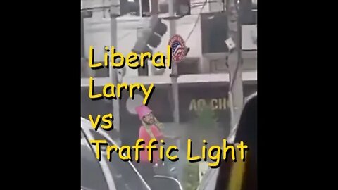 Liberal Larry vs MAGA Traffic Light