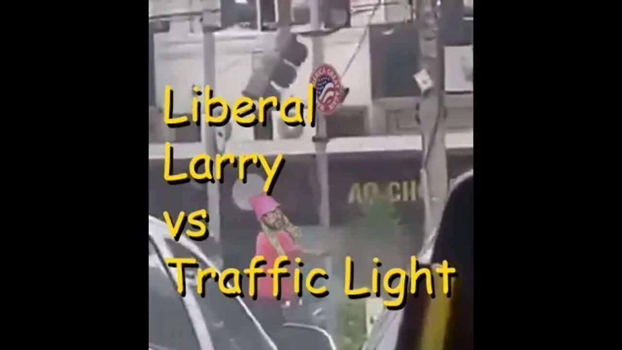 Liberal Larry vs MAGA Traffic Light