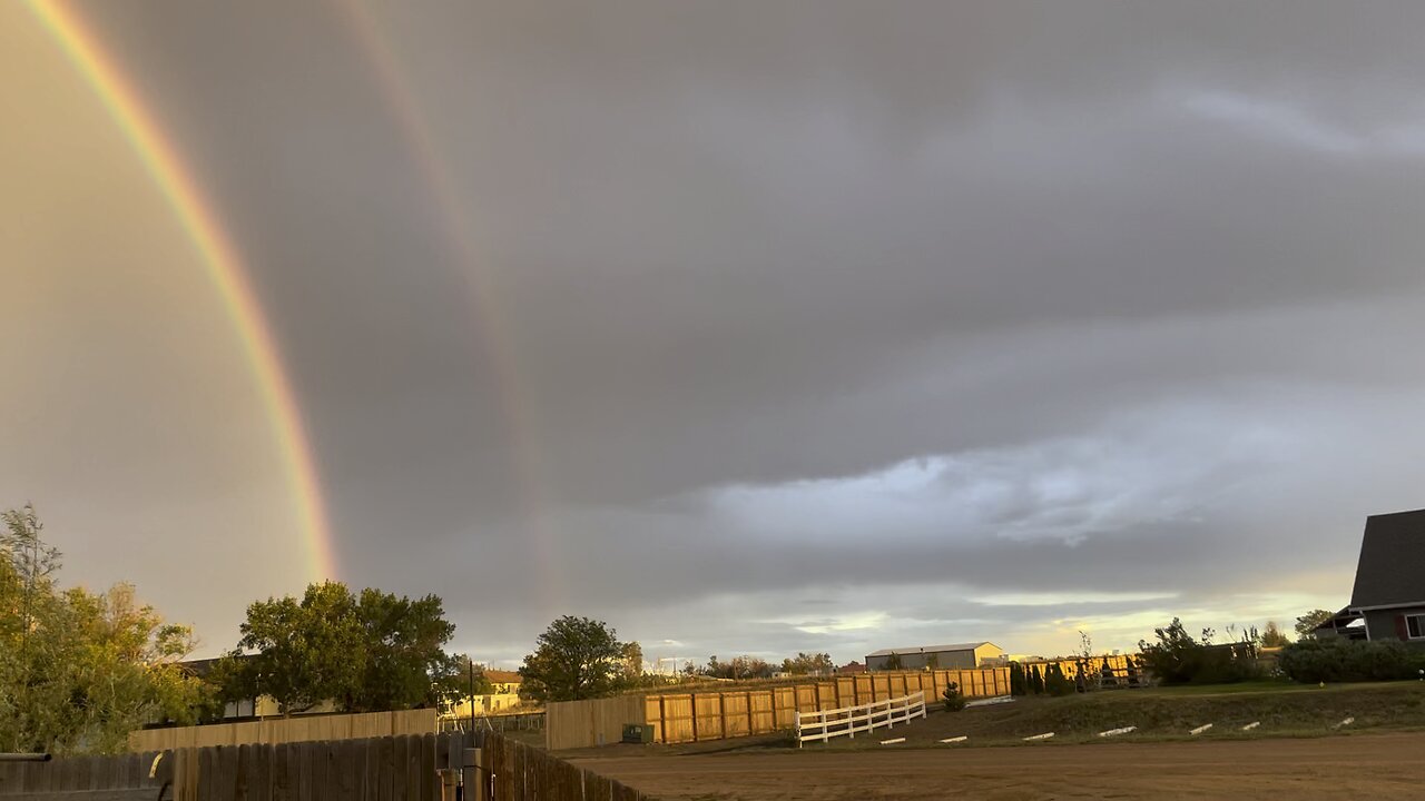 Double rainbow