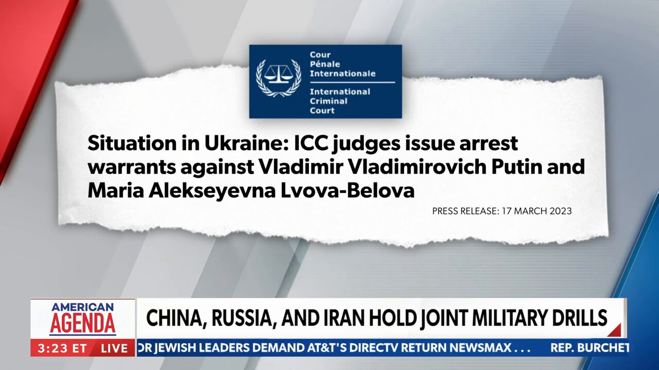 International Criminal Court issues arrest warrant for Putin over war crimes