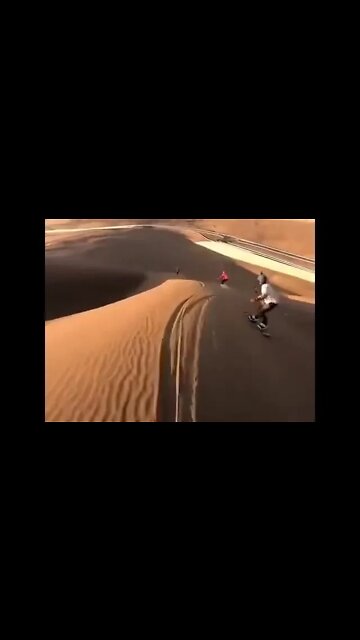 Sand boarding
