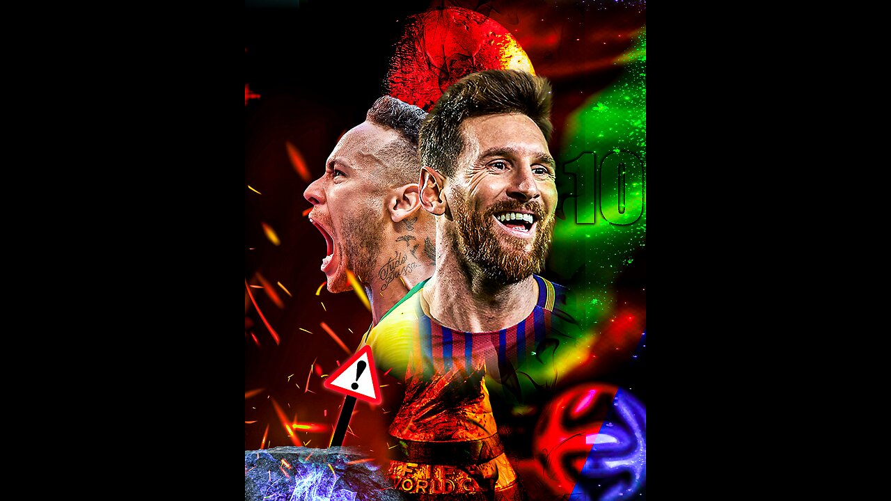 Neymar and Messi🔥