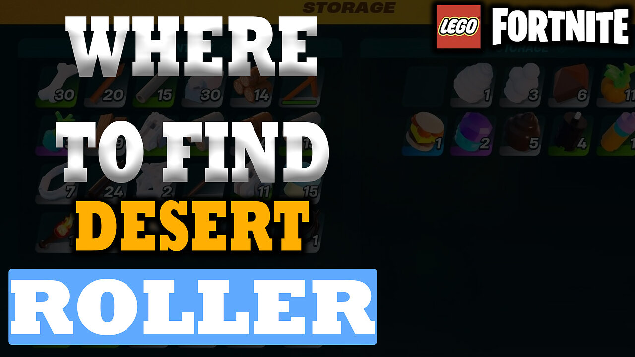 Where To Find Sand Rollers In LEGO Fortnite