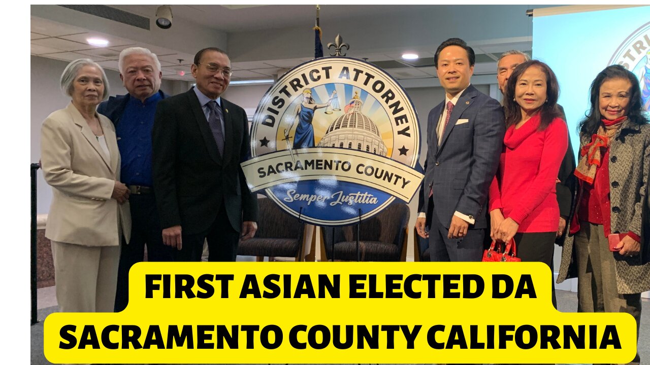 Thiên Hồ First Asian Elected DA Sacramento California