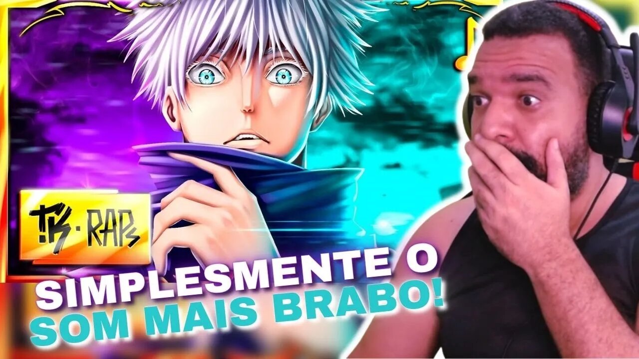 REAGINDO A Vazio Roxo │ Satoru Gojo (Jujutsu Kaisen) │ TK RAPS