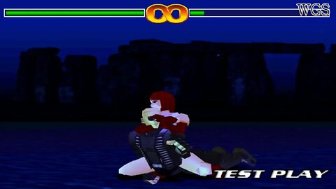 Fighter Maker PS1 (Part 2-Testing the edit character move)