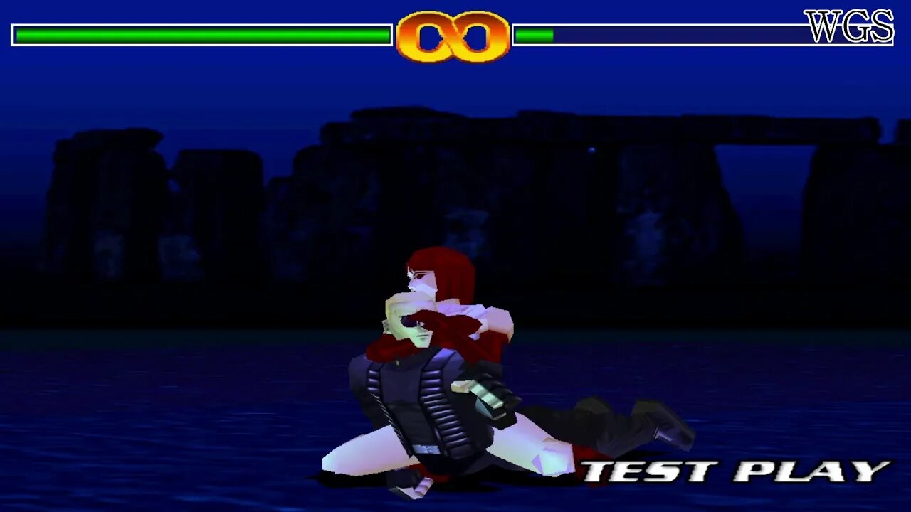 Fighter Maker PS1 (Part 2-Testing the edit character move)