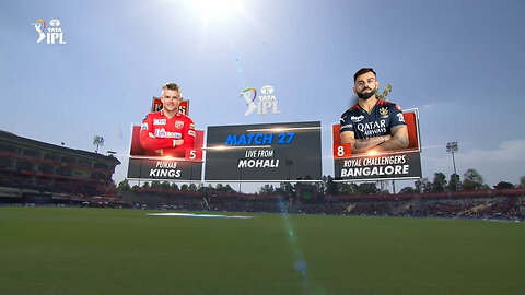 Punjab Kings vs Royal Challengers Bangalore –27th Match Highlights IPL 2023