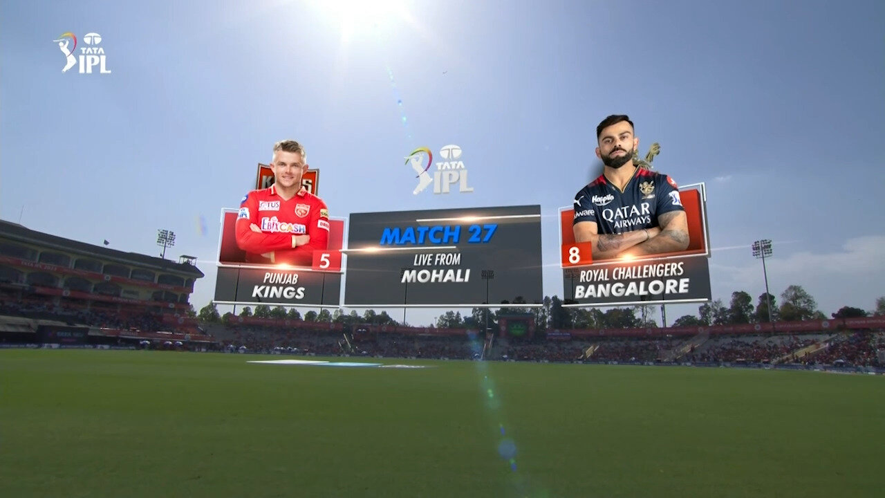 Punjab Kings vs Royal Challengers Bangalore –27th Match Highlights IPL 2023