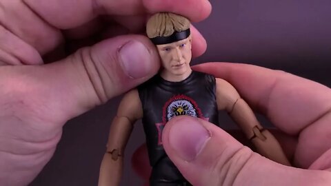 Diamond Select Cobra Kai PX Exclusive Eagle Fang Johnny Lawrence Figure @The Review Spot