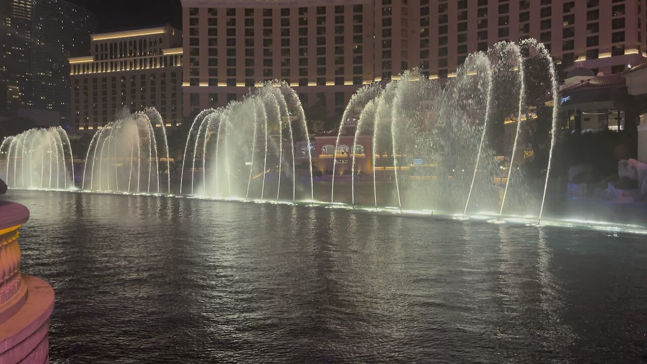 Famous Fountains at the Bellagio Las Vegas 2024