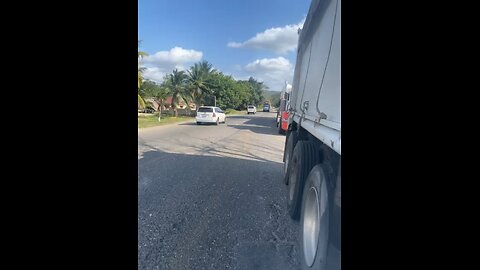 OVER LOADED CANE TRUCK