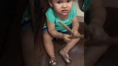 MINHA PRIMEIRA AULA DE BATERIA #bateria #meme #shorts