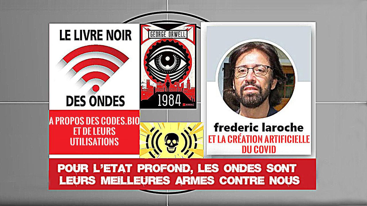 Le "virus" du COVID est un "bio-code" informatique, propagé surtout par la 5G et les "chemtrails"...F.LAROCHE (Hd 720) Voir descriptif