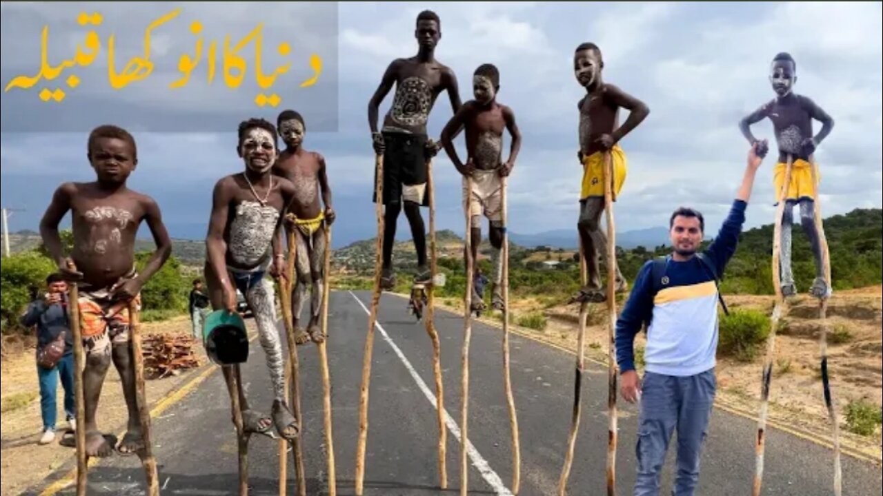 Scary People walk On Stick Banna Tribe In Africa🇪🇹 | The Most Amazing Tribe Of The World